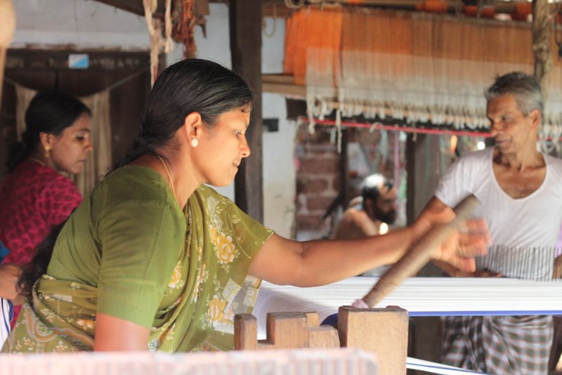 India 2010 - Kerala - Kannur - Lokanath Weavers